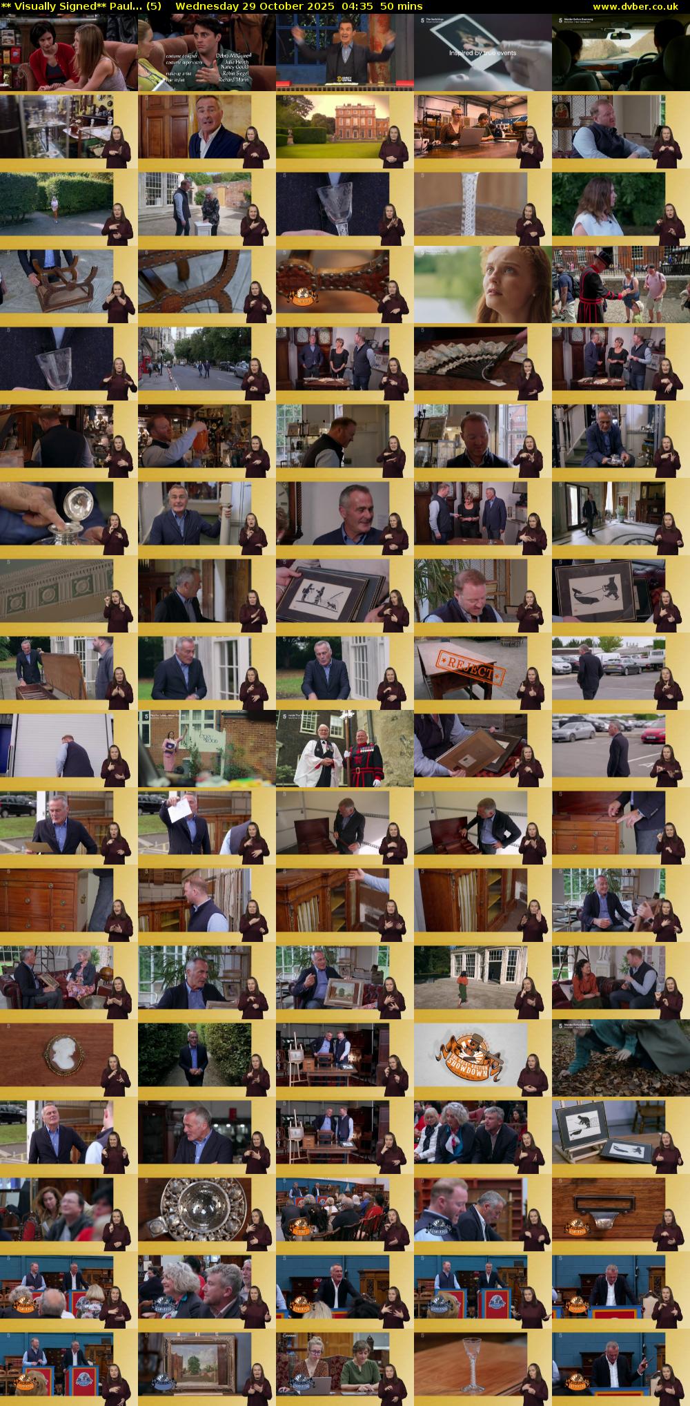 ** Visually Signed** Paul... (5) Wednesday 29 October 2025 04:35 - 05:25