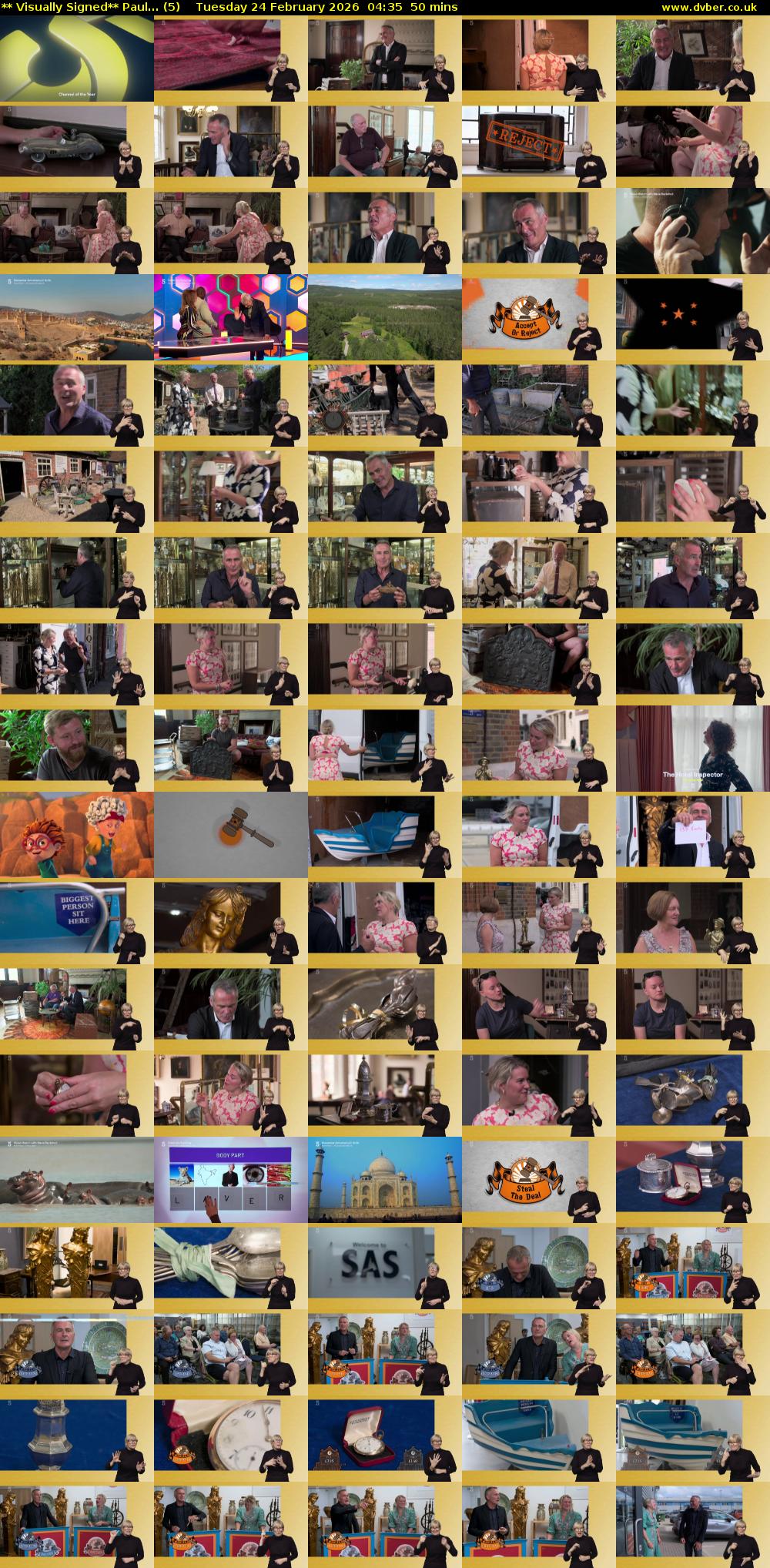 ** Visually Signed** Paul... (5) Tuesday 24 February 2026 04:35 - 05:25