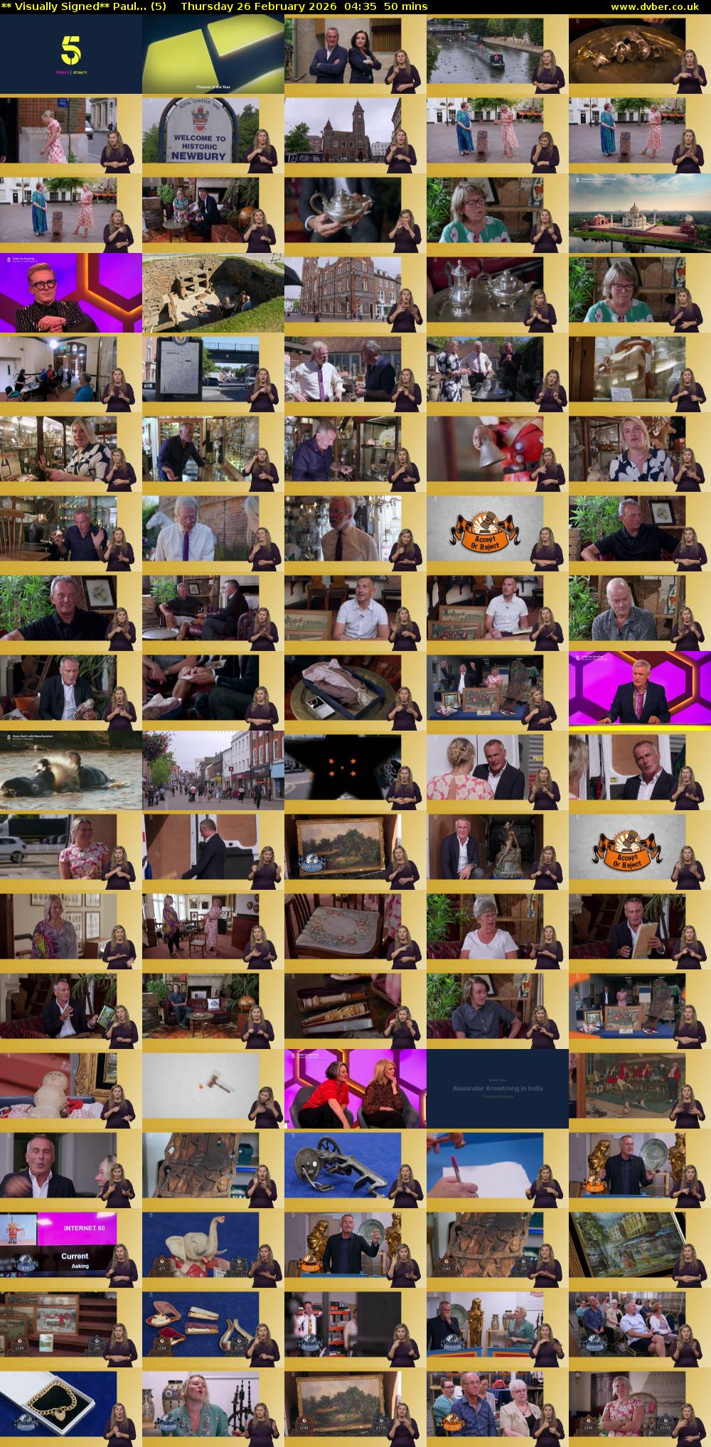 ** Visually Signed** Paul... (5) Thursday 26 February 2026 04:35 - 05:25