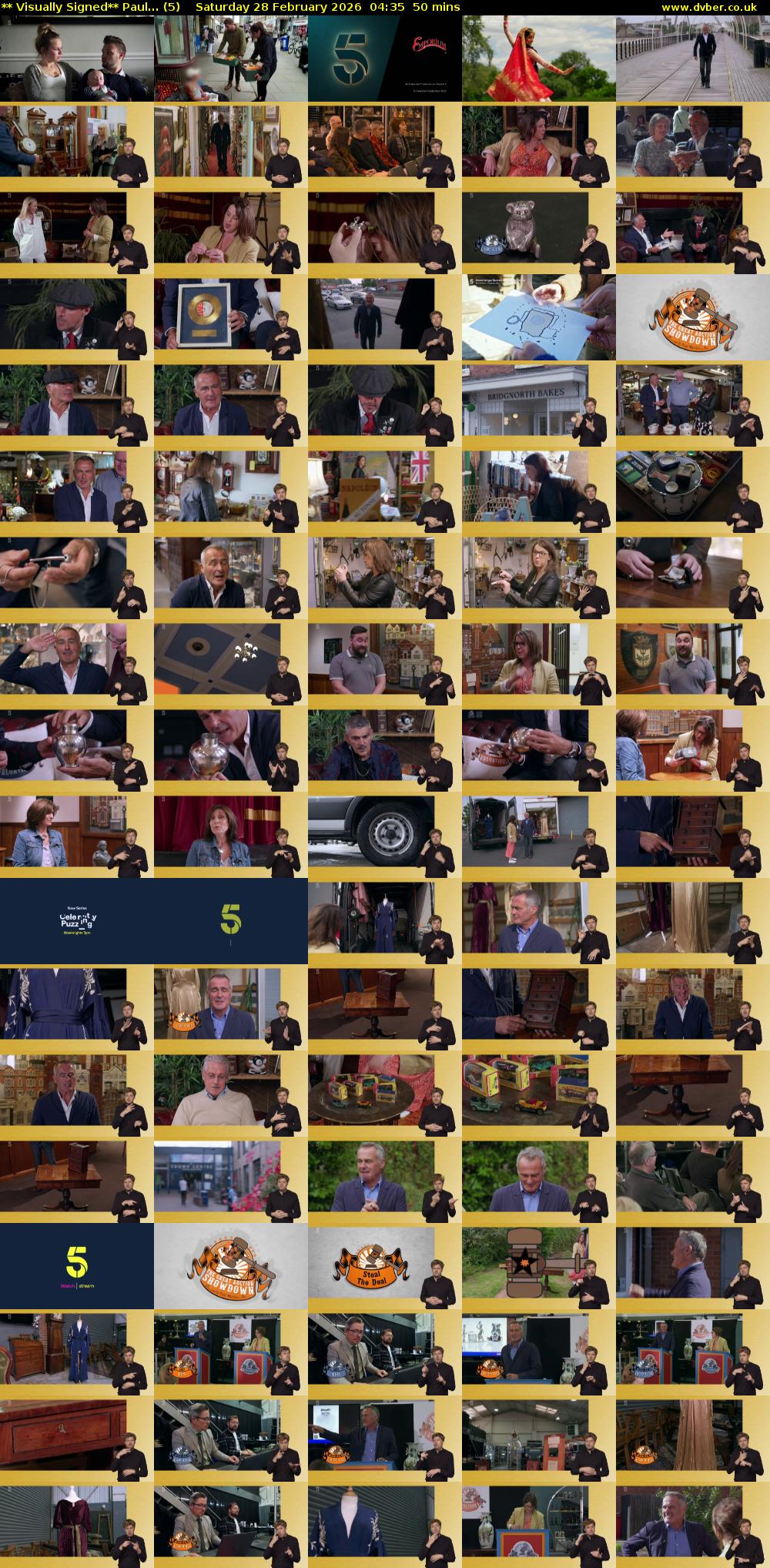 ** Visually Signed** Paul... (5) Saturday 28 February 2026 04:35 - 05:25