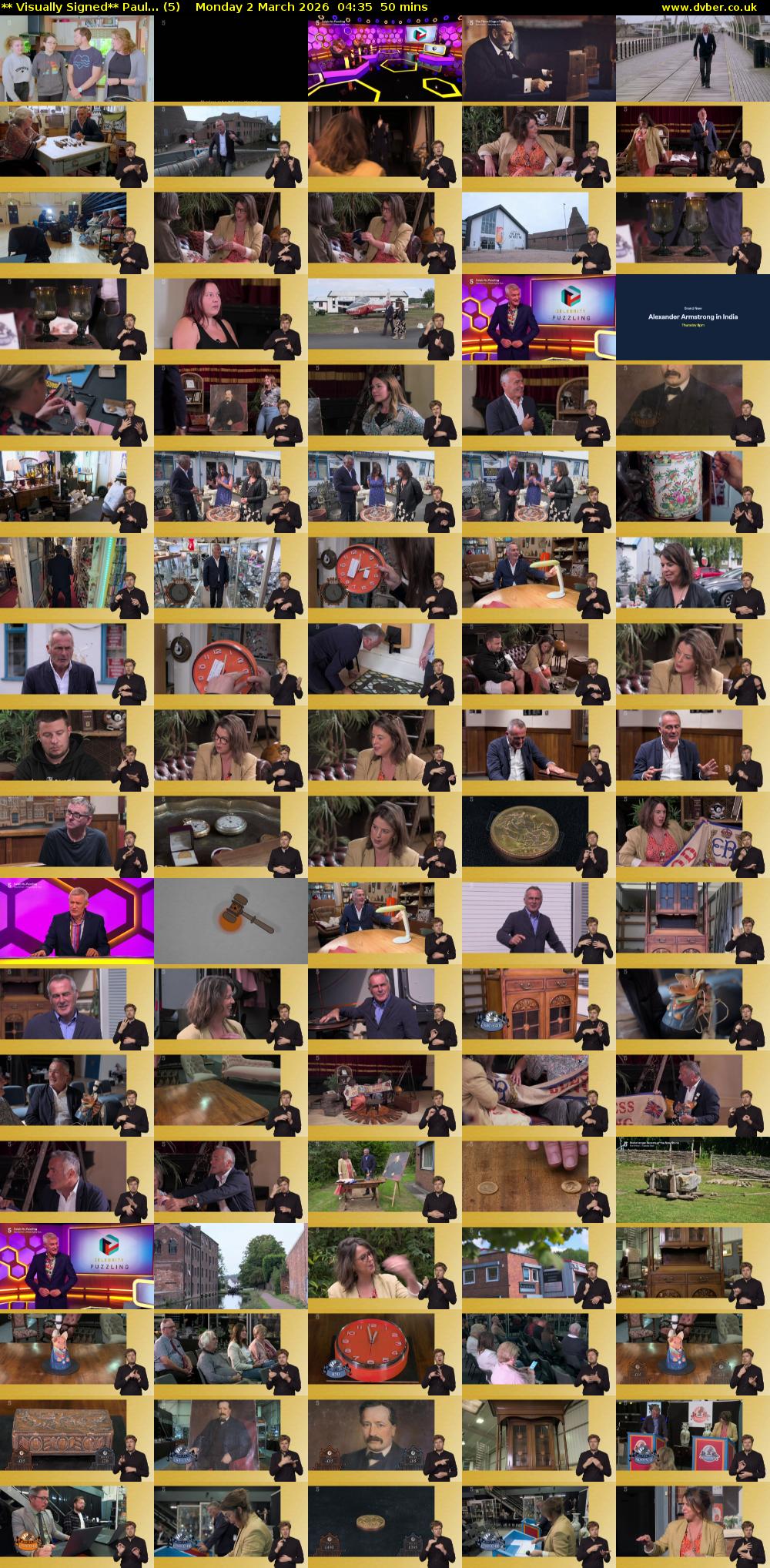 ** Visually Signed** Paul... (5) Monday 2 March 2026 04:35 - 05:25