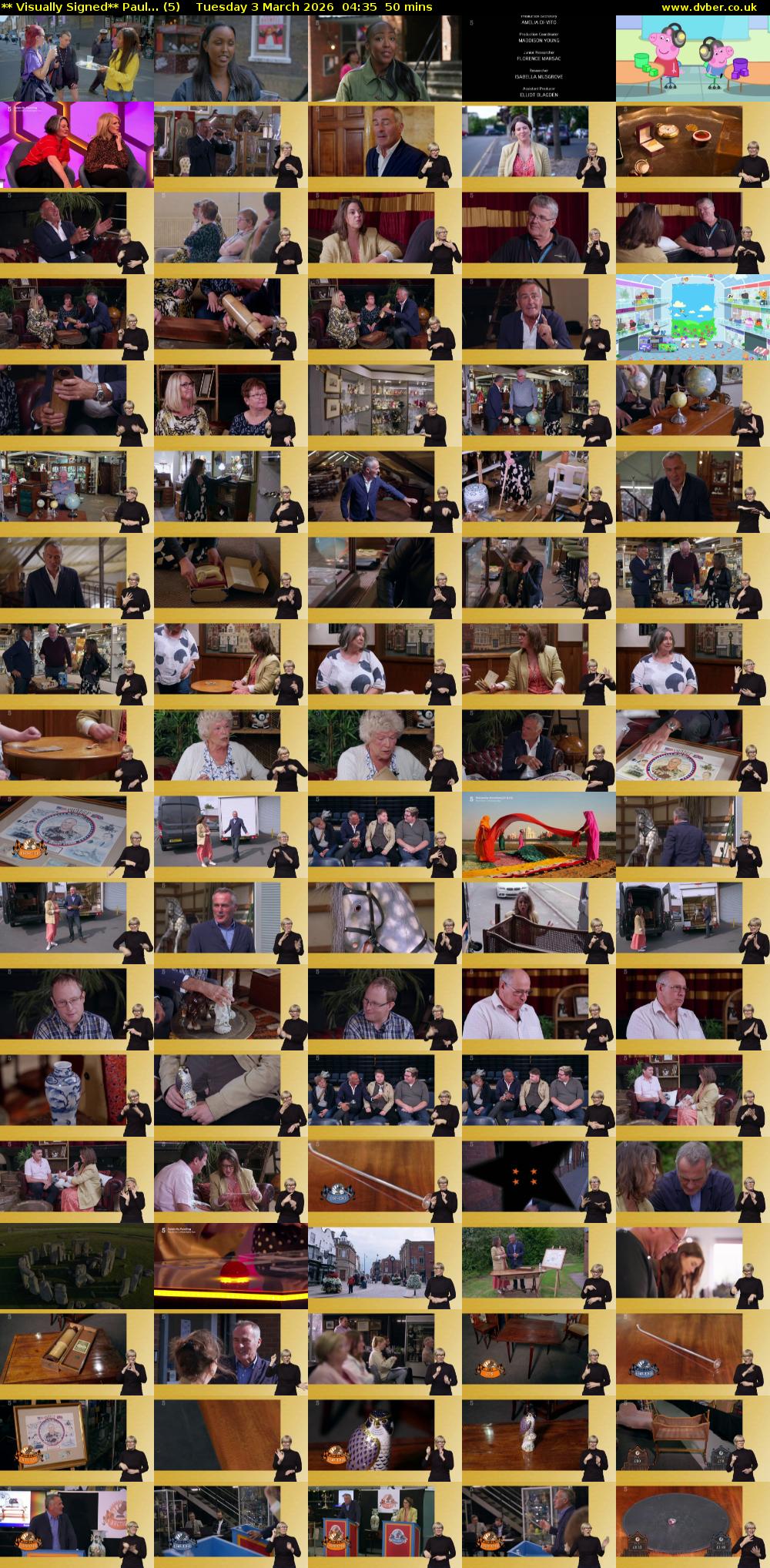 ** Visually Signed** Paul... (5) Tuesday 3 March 2026 04:35 - 05:25