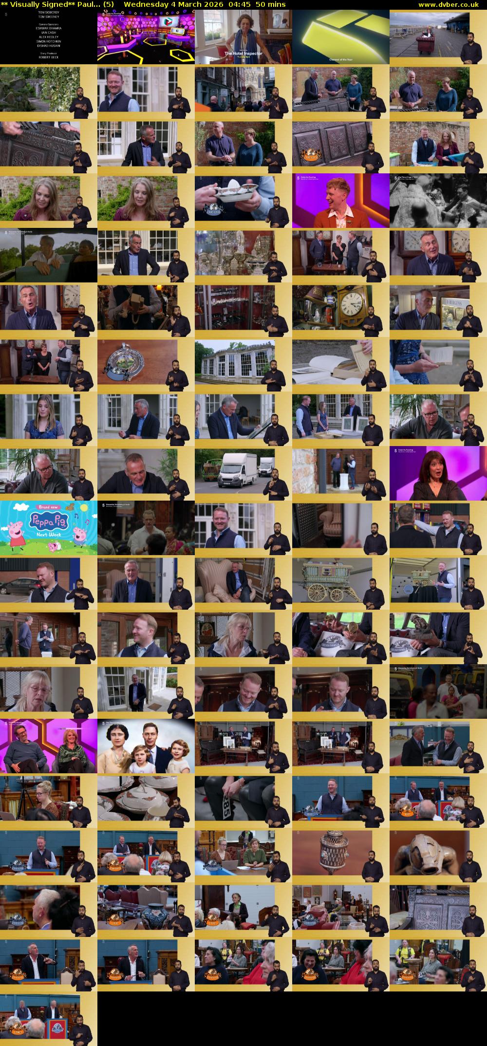 ** Visually Signed** Paul... (5) Wednesday 4 March 2026 04:45 - 05:35