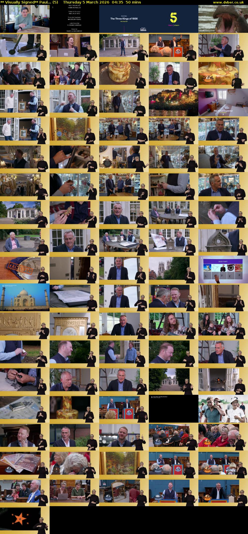 ** Visually Signed** Paul... (5) Thursday 5 March 2026 04:35 - 05:25