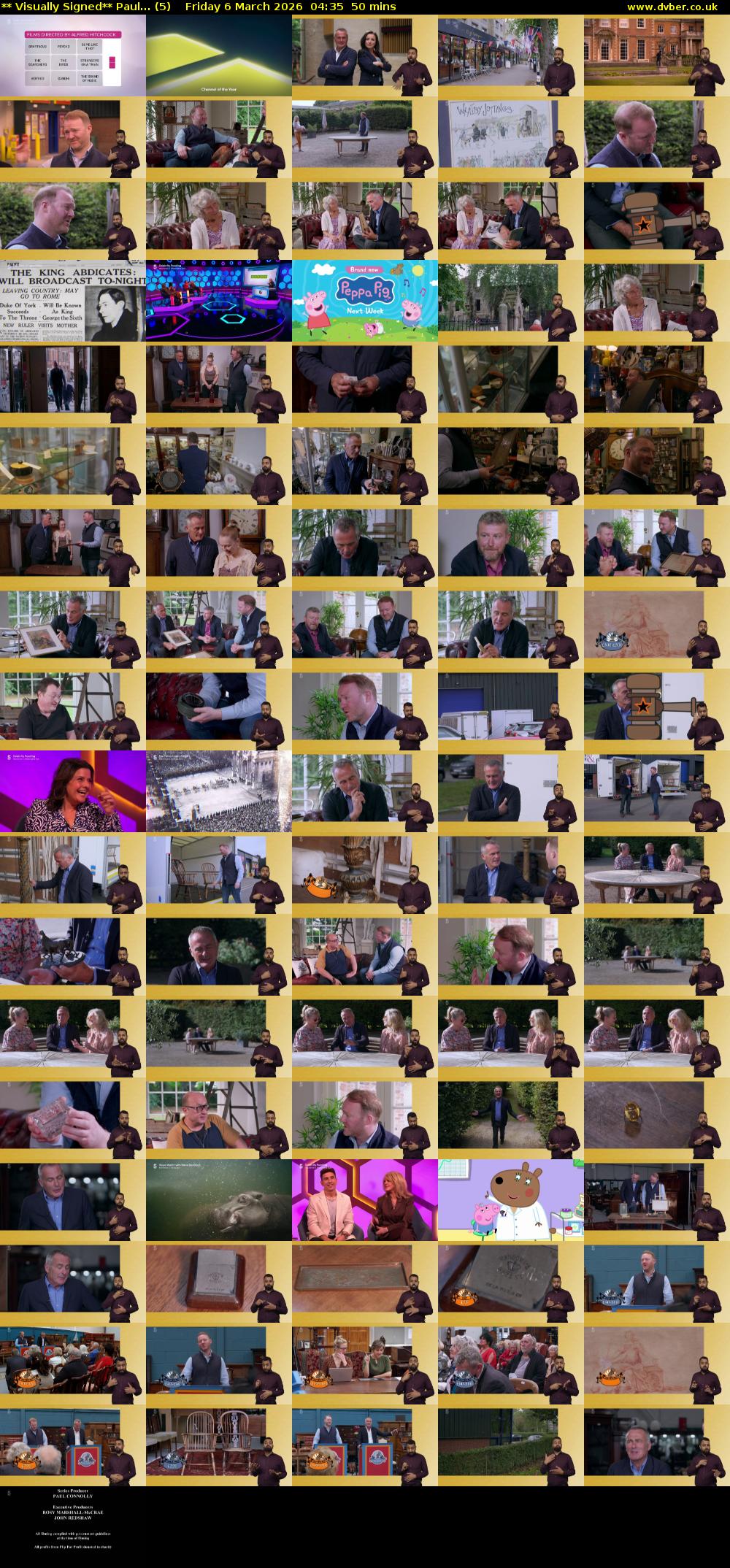 ** Visually Signed** Paul... (5) Friday 6 March 2026 04:35 - 05:25