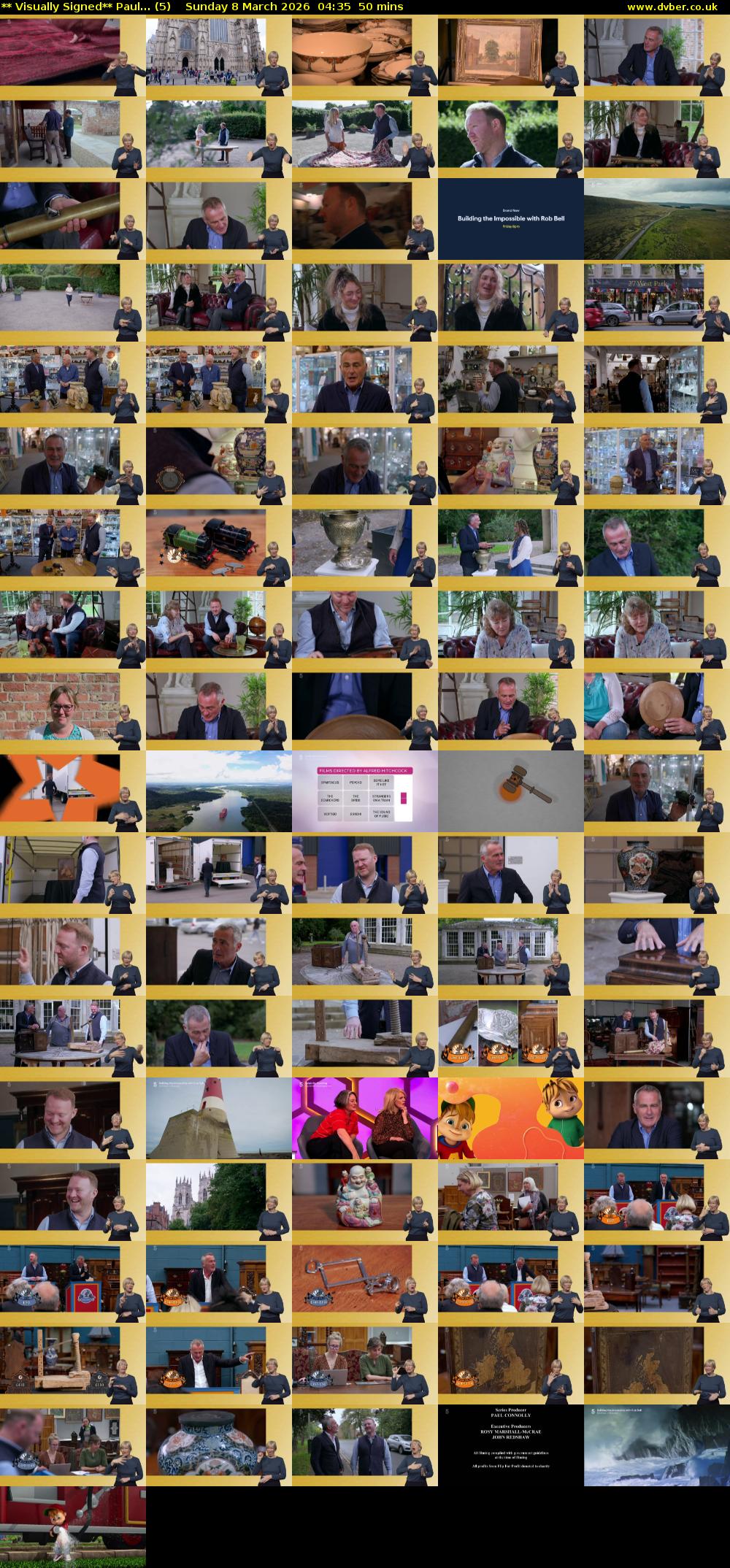 ** Visually Signed** Paul... (5) Sunday 8 March 2026 04:35 - 05:25