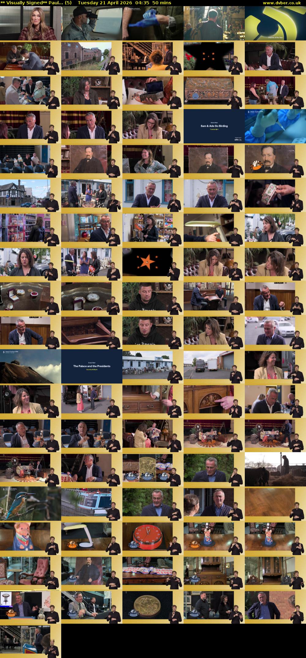 ** Visually Signed** Paul... (5) Tuesday 21 April 2026 04:35 - 05:25