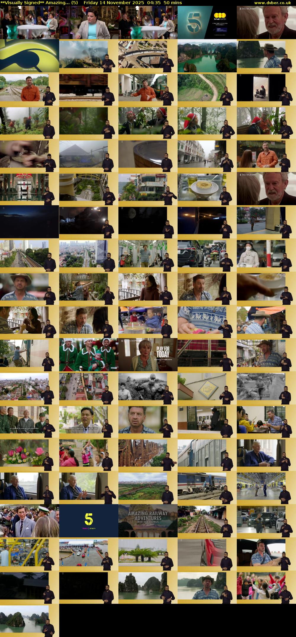 **Visually Signed** Amazing... (5) Friday 14 November 2025 04:35 - 05:25