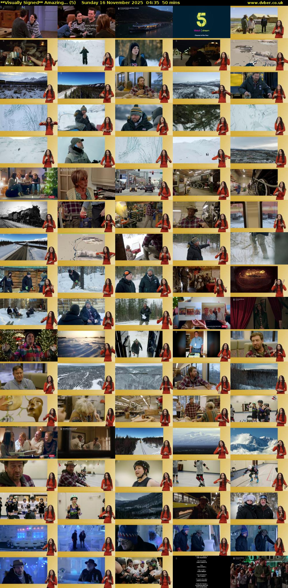 **Visually Signed** Amazing... (5) Sunday 16 November 2025 04:35 - 05:25