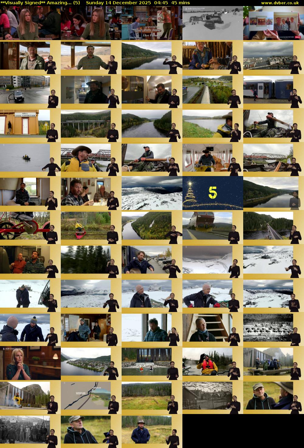 **Visually Signed** Amazing... (5) Sunday 14 December 2025 04:45 - 05:30