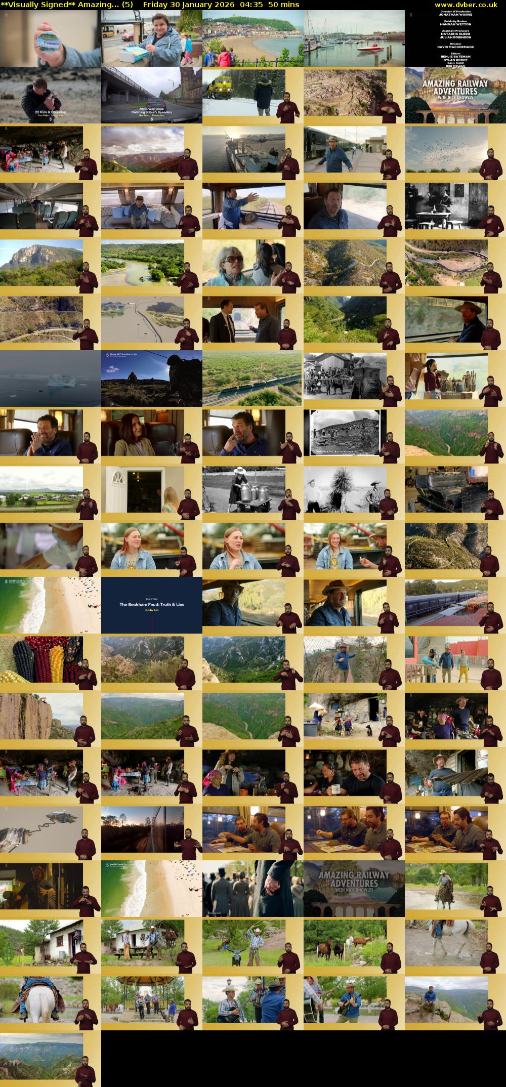 **Visually Signed** Amazing... (5) Friday 30 January 2026 04:35 - 05:25