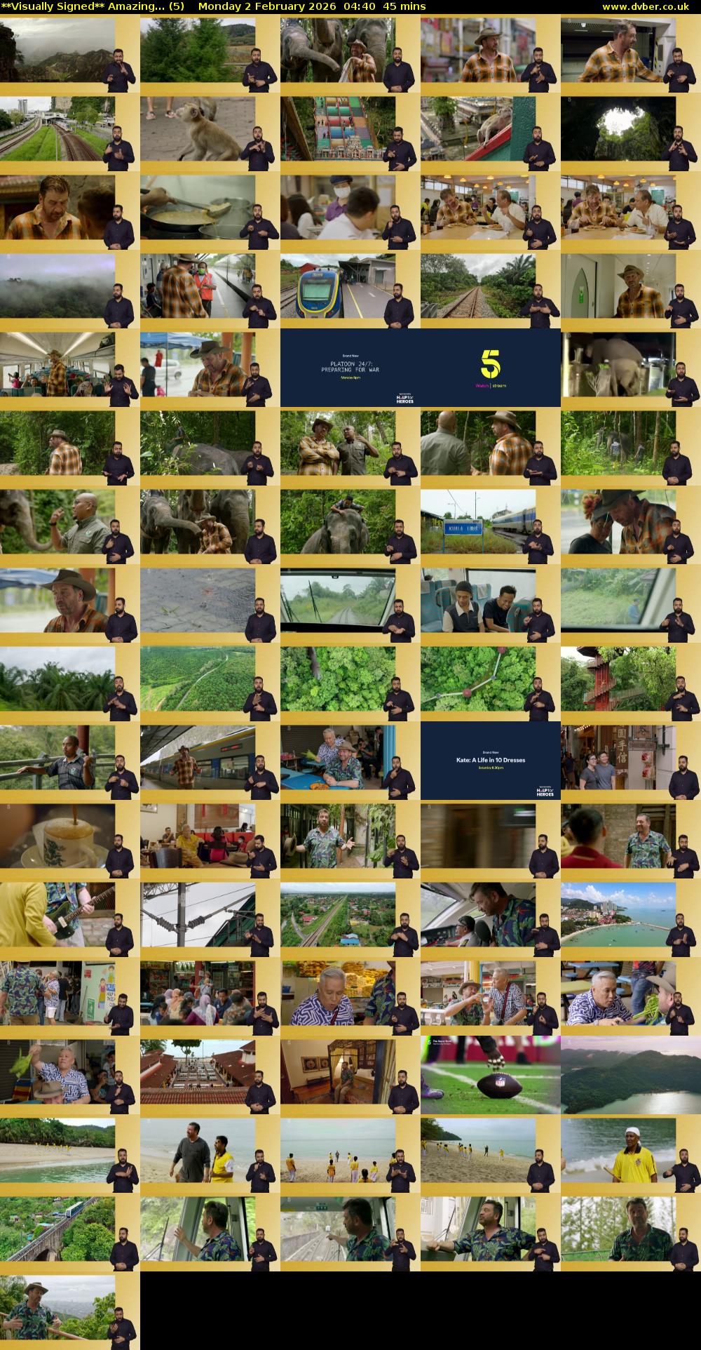 **Visually Signed** Amazing... (5) Monday 2 February 2026 04:40 - 05:25