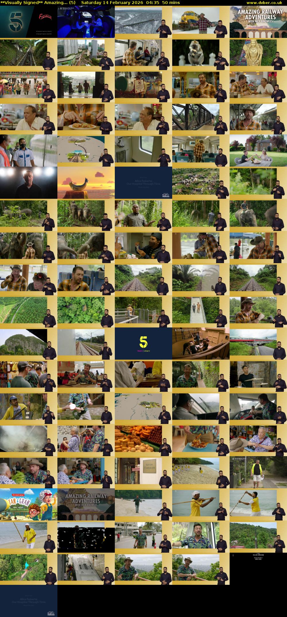 **Visually Signed** Amazing... (5) Saturday 14 February 2026 04:35 - 05:25