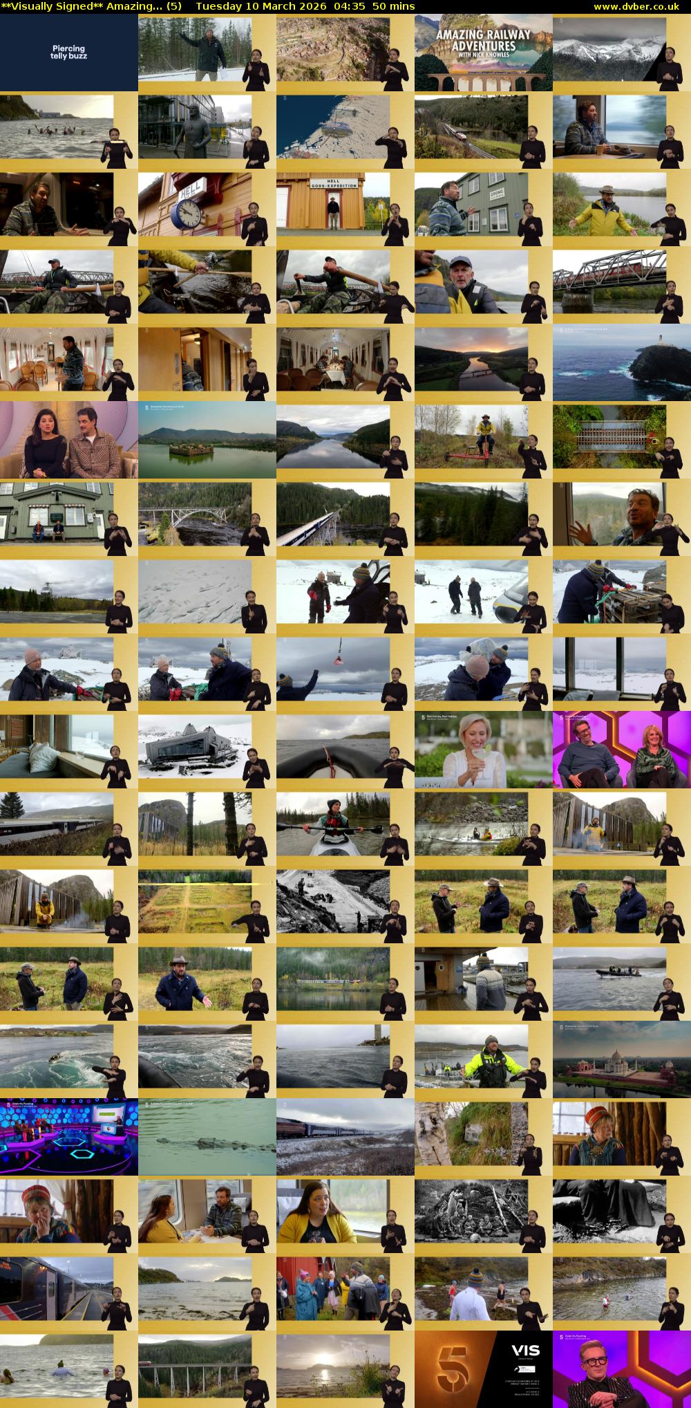 **Visually Signed** Amazing... (5) Tuesday 10 March 2026 04:35 - 05:25