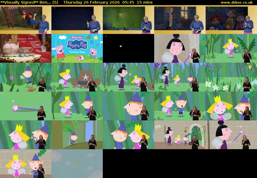 **Visually Signed** Ben... (5) Thursday 26 February 2026 05:45 - 06:00