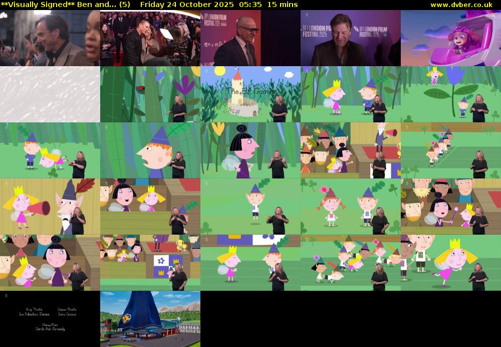 **Visually Signed** Ben and... (5) Friday 24 October 2025 05:35 - 05:50