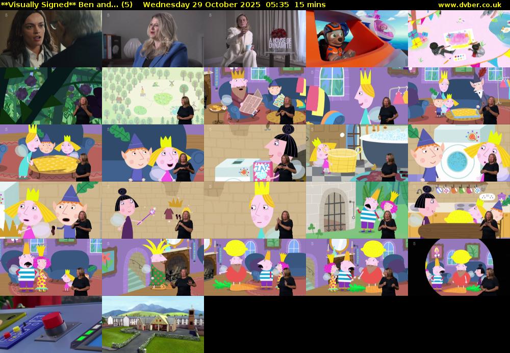 **Visually Signed** Ben and... (5) Wednesday 29 October 2025 05:35 - 05:50