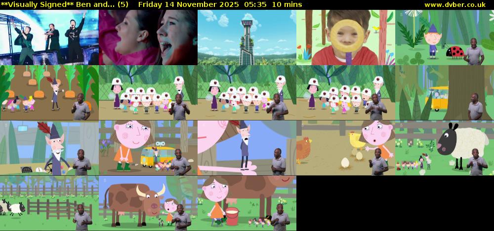 **Visually Signed** Ben and... (5) Friday 14 November 2025 05:35 - 05:45