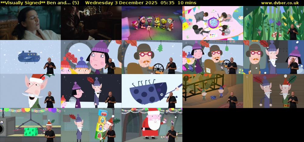 **Visually Signed** Ben and... (5) Wednesday 3 December 2025 05:35 - 05:45