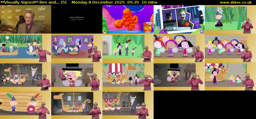**Visually Signed** Ben and... (5) Monday 8 December 2025 05:35 - 05:45