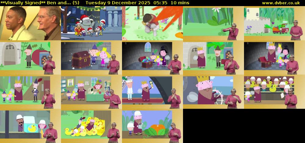 **Visually Signed** Ben and... (5) Tuesday 9 December 2025 05:35 - 05:45