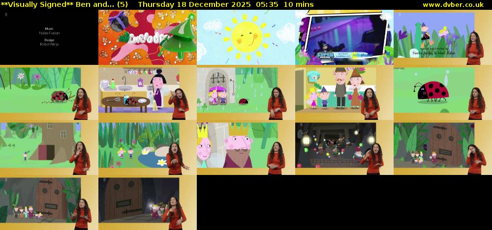 **Visually Signed** Ben and... (5) Thursday 18 December 2025 05:35 - 05:45