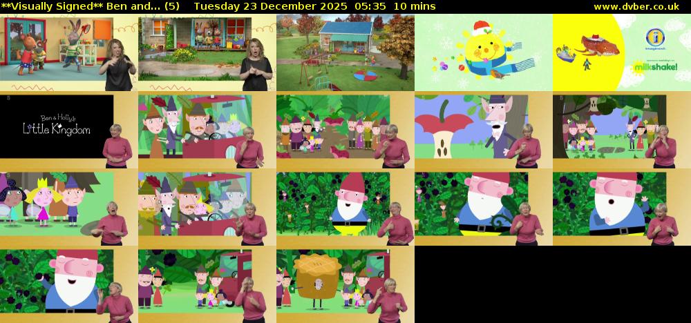 **Visually Signed** Ben and... (5) Tuesday 23 December 2025 05:35 - 05:45