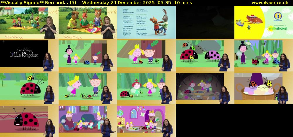 **Visually Signed** Ben and... (5) Wednesday 24 December 2025 05:35 - 05:45