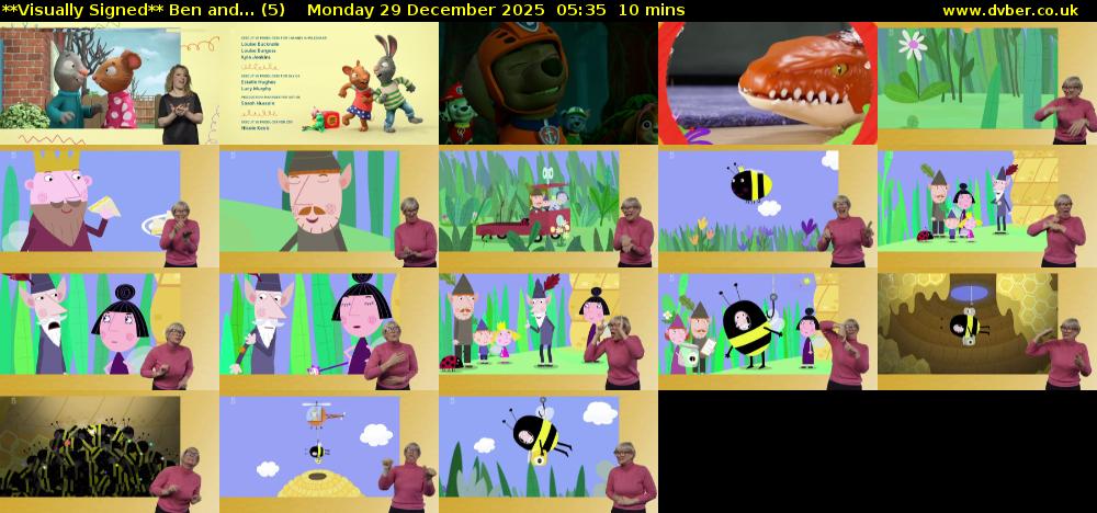 **Visually Signed** Ben and... (5) Monday 29 December 2025 05:35 - 05:45