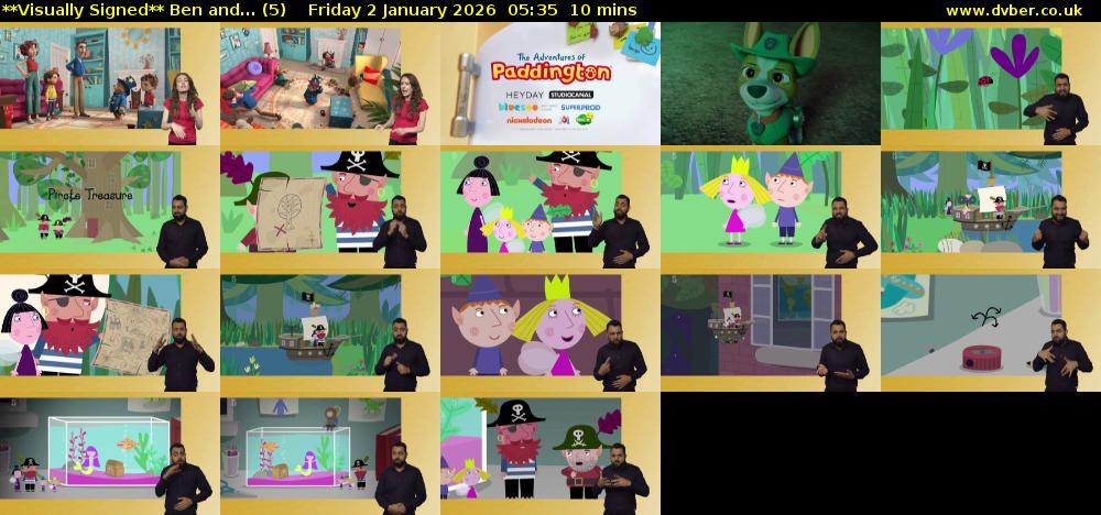 **Visually Signed** Ben and... (5) Friday 2 January 2026 05:35 - 05:45