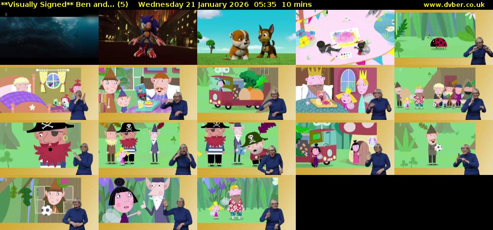 **Visually Signed** Ben and... (5) Wednesday 21 January 2026 05:35 - 05:45