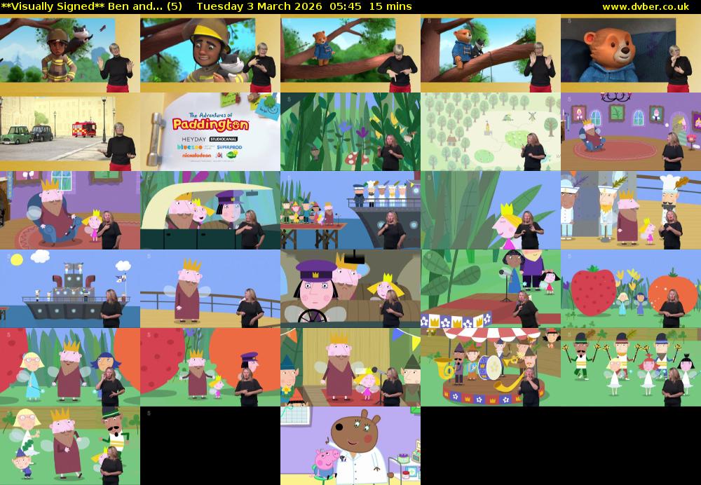 **Visually Signed** Ben and... (5) Tuesday 3 March 2026 05:45 - 06:00