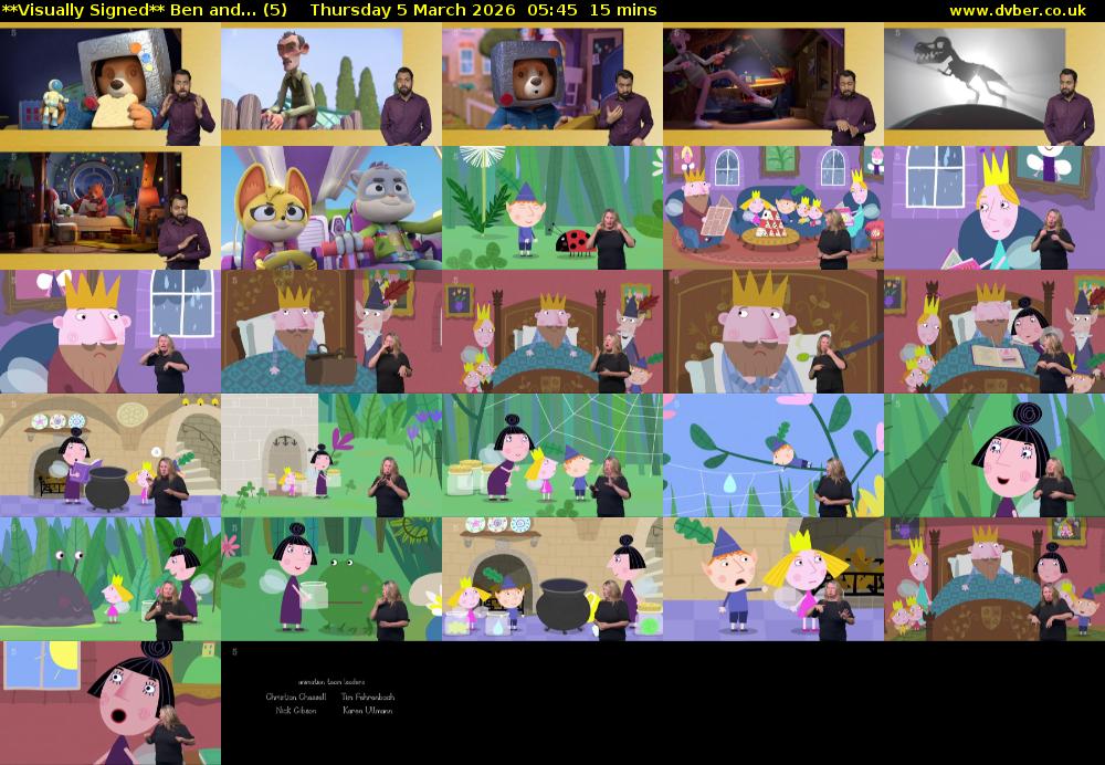 **Visually Signed** Ben and... (5) Thursday 5 March 2026 05:45 - 06:00