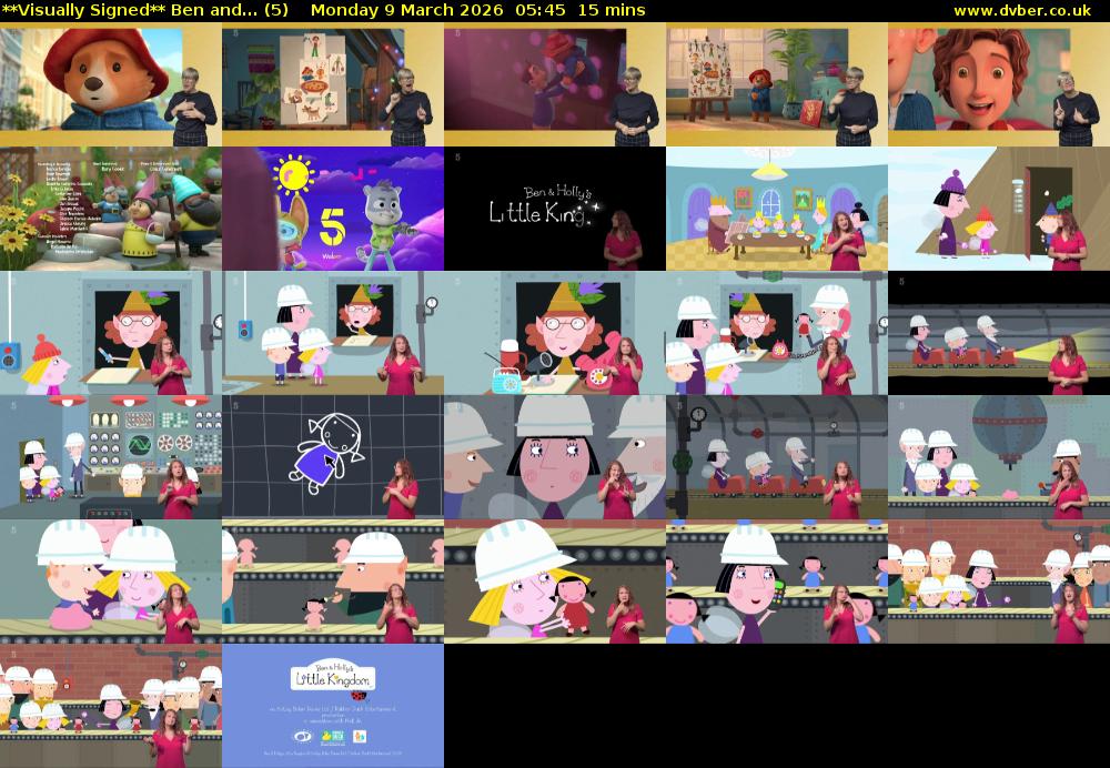 **Visually Signed** Ben and... (5) Monday 9 March 2026 05:45 - 06:00