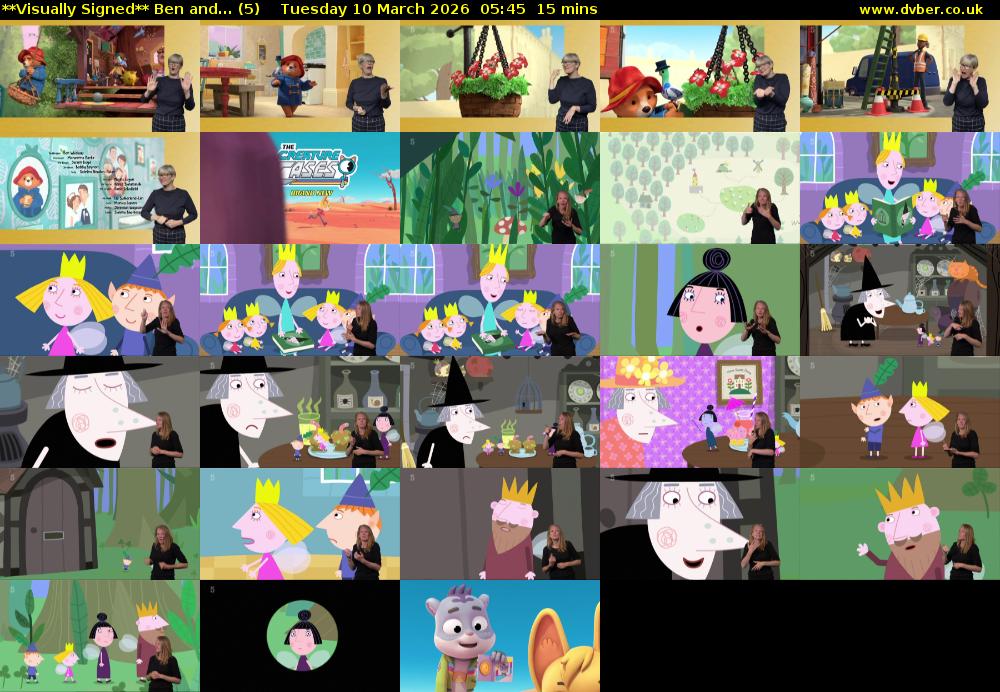 **Visually Signed** Ben and... (5) Tuesday 10 March 2026 05:45 - 06:00