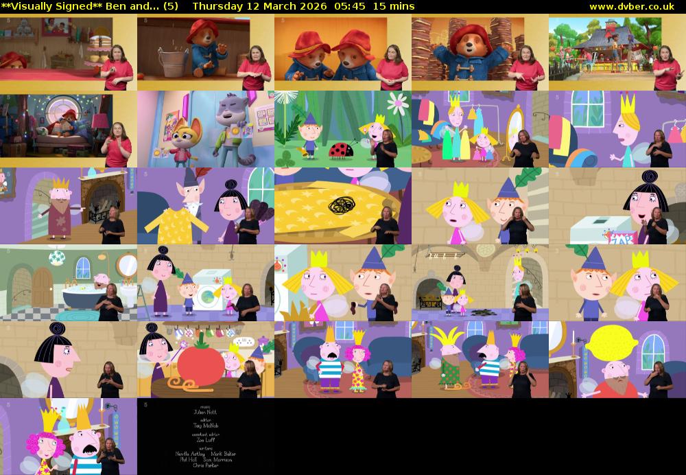 **Visually Signed** Ben and... (5) Thursday 12 March 2026 05:45 - 06:00