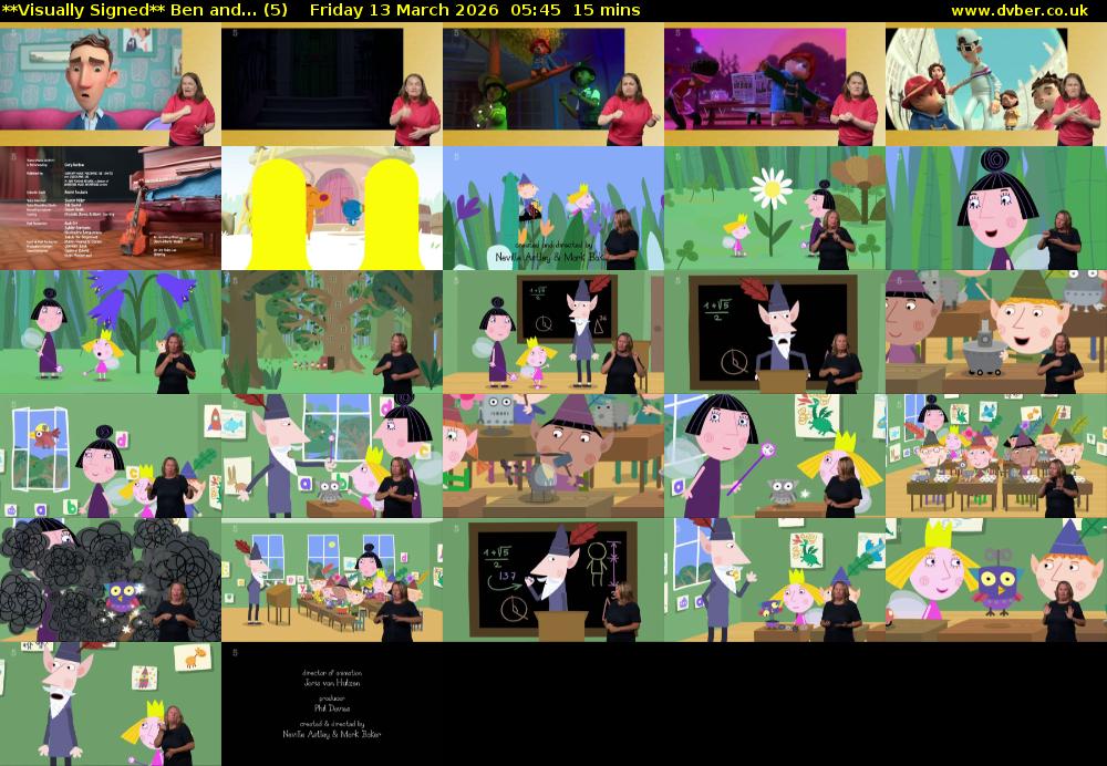 **Visually Signed** Ben and... (5) Friday 13 March 2026 05:45 - 06:00