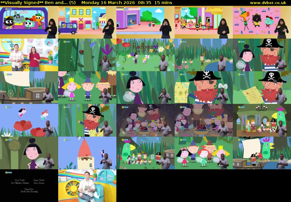 **Visually Signed** Ben and... (5) Monday 16 March 2026 08:35 - 08:50