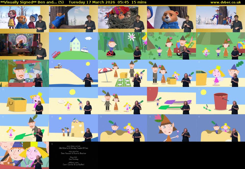 **Visually Signed** Ben and... (5) Tuesday 17 March 2026 05:45 - 06:00