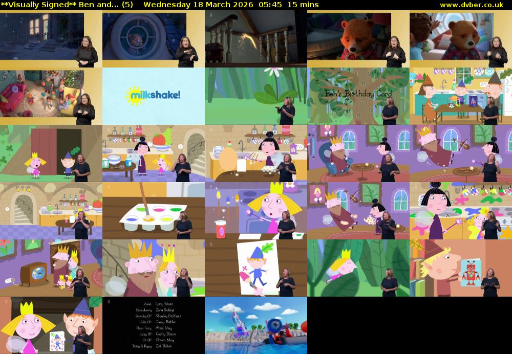 **Visually Signed** Ben and... (5) Wednesday 18 March 2026 05:45 - 06:00