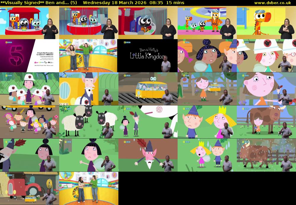 **Visually Signed** Ben and... (5) Wednesday 18 March 2026 08:35 - 08:50