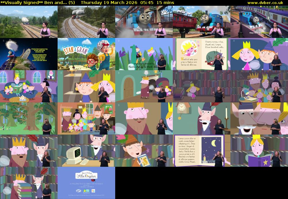 **Visually Signed** Ben and... (5) Thursday 19 March 2026 05:45 - 06:00