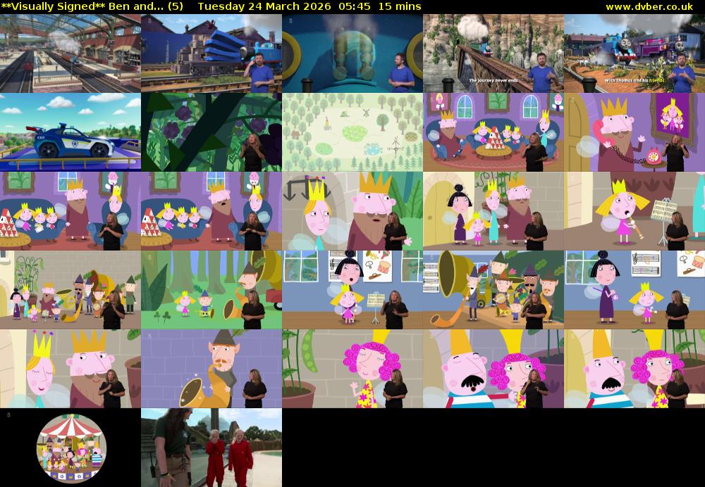 **Visually Signed** Ben and... (5) Tuesday 24 March 2026 05:45 - 06:00