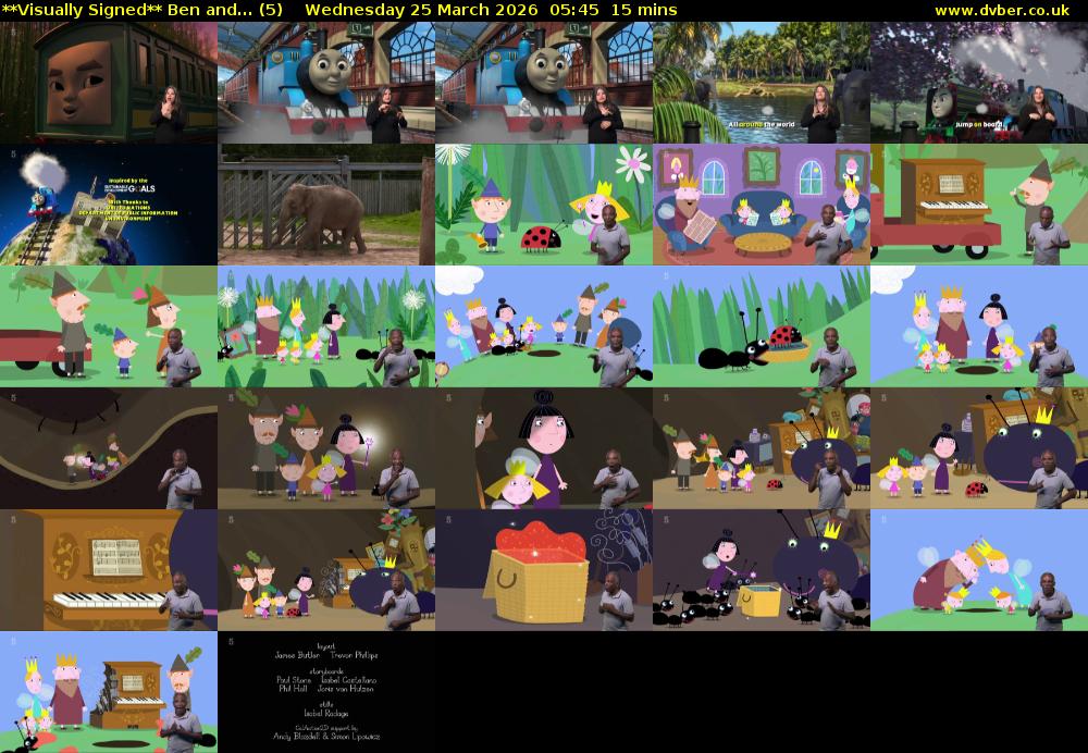 **Visually Signed** Ben and... (5) Wednesday 25 March 2026 05:45 - 06:00