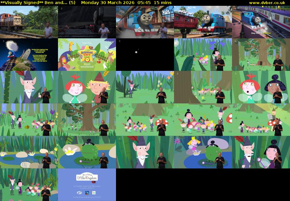 **Visually Signed** Ben and... (5) Monday 30 March 2026 05:45 - 06:00