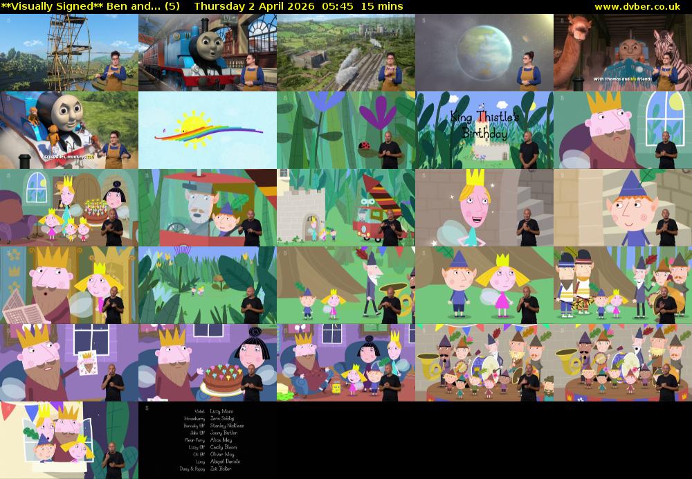 **Visually Signed** Ben and... (5) Thursday 2 April 2026 05:45 - 06:00