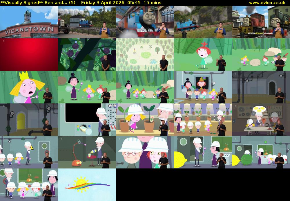 **Visually Signed** Ben and... (5) Friday 3 April 2026 05:45 - 06:00