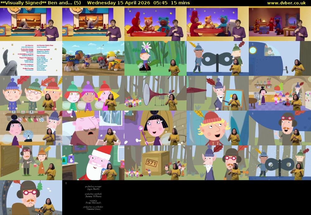 **Visually Signed** Ben and... (5) Wednesday 15 April 2026 05:45 - 06:00