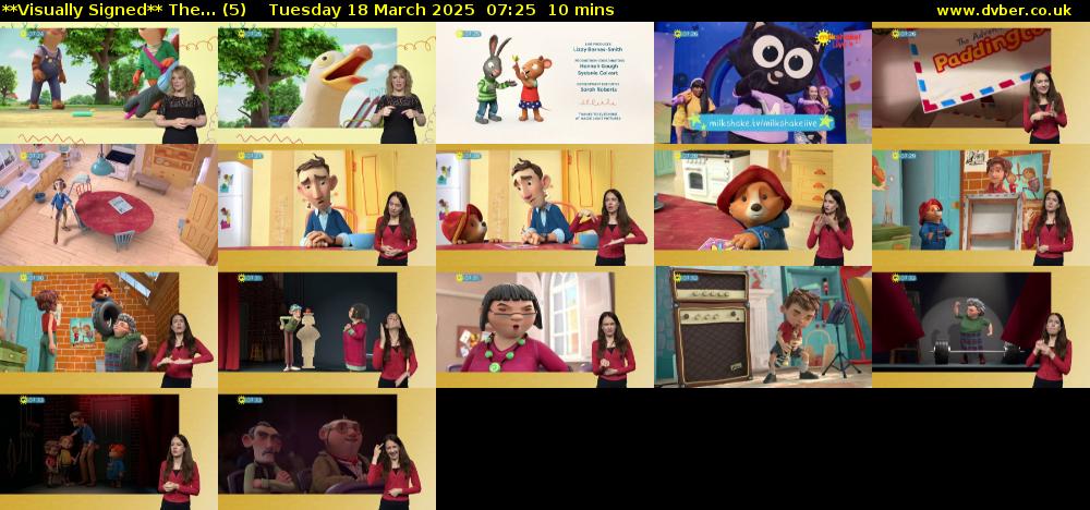 **Visually Signed** The... (5) Tuesday 18 March 2025 07:25 - 07:35