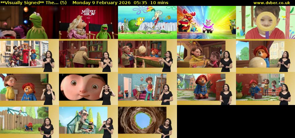 **Visually Signed** The... (5) Monday 9 February 2026 05:35 - 05:45